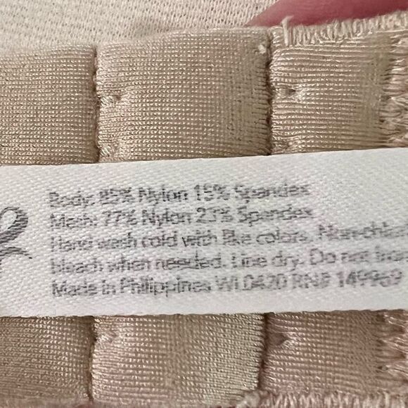 Lively The Mesh Trim Nursing Bra Toasted Almond Size 3 - Picture 6 of 6